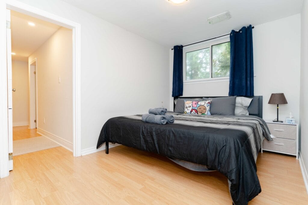 ENSŌ Listing 24 Gentry Cres, Richmond Hill Cozy bedroom in lower unit of duplex